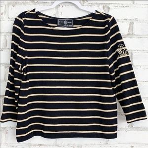 St. John Striped Sweater